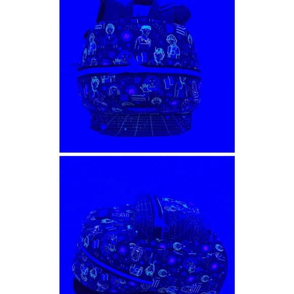 Funko Stranger Things Arcade Mini Backpack Blacklight Exclusive 2022 - Picture 4 of 11